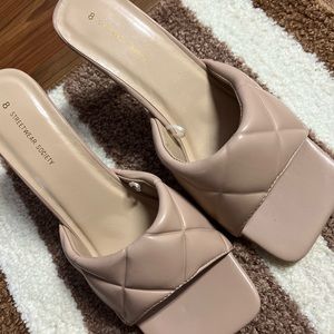 Trendy Square Sandals